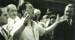 Perón hablando
